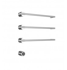 AQM3143CR Полотенцесушитель электрический (встраиваемый) 520506 c терморегуляторм, цвет: хром. AQM3143CR