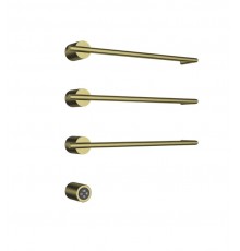 AQM3143BG Полотенцесушитель электрический (встраиваемый) 520506 c терморегуляторм, цвет: золото шли AQM3143BG