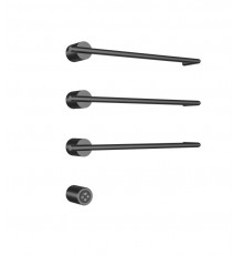 AQM3143GM Полотенцесушитель электрический (встраиваемый) 520506 c терморегуляторм, цвет: металл. AQM3143GM