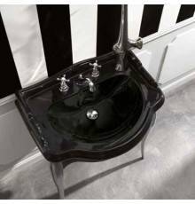 Kerasan Retro 69 Раковина 69х52 см, 1 отв., цвет: черный глянцевый. 104604 nero*1