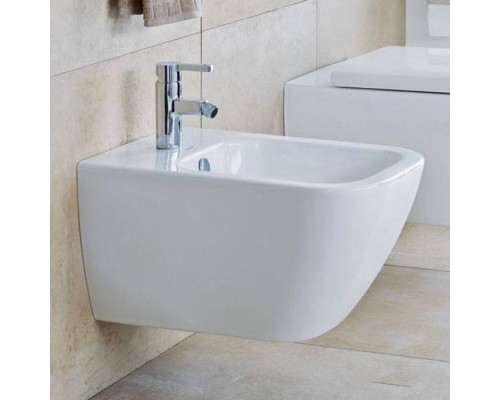 DURAVIT Happy D.2 Биде подвесное 54х36.5см., 1 отв., WonderGliss, цвет: белый. 22581500001 DURAVIT Happy D.2 Биде подвесное 54х36.5см., 1 отв., WonderGliss, цвет: белый. 22581500001