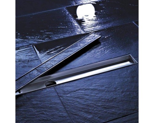 TECE drainline, Комплект для установки дренажного канала 700 мм из нержавеющей стали, для пристенного монтажа, с лотком под плитку. 660005,  660003,  600770,  660015,  650004,  600701