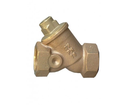 Клапан обратный, Oventrop, пружинный, для отопления, DN-15, 1/2, ВВ, PN, бар-25, T°C -от -10 до +120, бронза/латунь, с уплотнением из фторкаучука Клапан обратный, Oventrop, пружинный, для отопления, DN-15, 1/2, ВВ, PN, бар-25, T°C -от -10 до +120, бронза/латунь, с уплотнением из фторкаучука