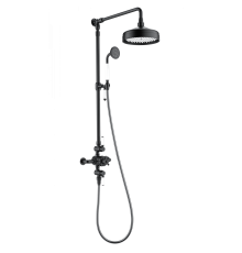 Душевая стойка Wonzon   Woghand WW-B3041-MB, матовая черная