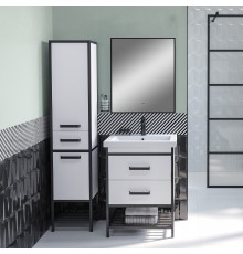 Мебель для ванной комнаты Sanflor Норд 60 с раковиной Como 60, зеркало DIWO Элиста