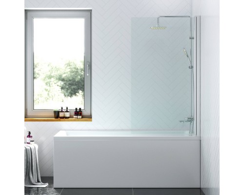DX35WBS-D080-140MT Душевая шторка на ванну 80х140 см, поворотная DX35WBS-D080-140MT Душевая шторка на ванну 80х140 см, поворотная