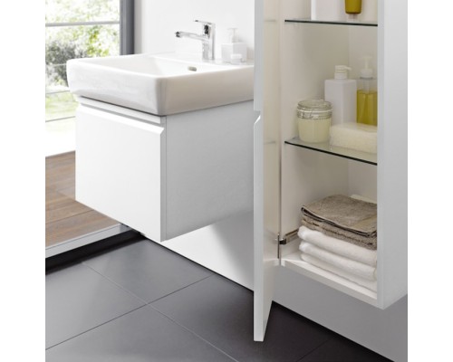 Laufen Pro Раковина 55х48х11,5см, подвесная/накладная с 1 отв., c переливом, цвет: белый. 8.1895.1.000.104.1 Laufen Pro Раковина 55х48х11,5см, подвесная/накладная с 1 отв., c переливом, цвет: белый. 8.1895.1.000.104.1