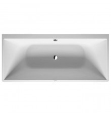 Duravit Vitrium Ванна пристенная 180x80см, с ножками, с2 наклонами для спины, прямоугольная, цвет: белый. 700429000000000