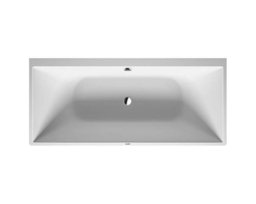 Duravit Vitrium Ванна пристенная 180x80см, с ножками, с2 наклонами для спины, прямоугольная, цвет: белый. 700429000000000