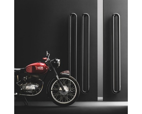 Antrax Lana Полотенцесушитель 21x170Hсм, Dx, электрический, цвет: черный матовый. ECTNVS170001C/NEOP