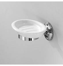 DevonDevon Cavendish Мыльница подвесная, цвет: хром/белый. WM01CR