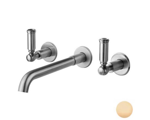 Bossini Liberty Смеситель для раковины, встраиваемый, цвет: античная бронза. Z001303.022 Bossini Liberty Смеситель для раковины, встраиваемый, цвет: античная бронза. Z001303.022