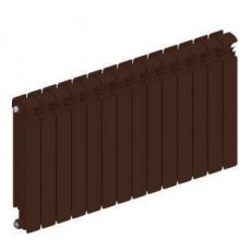 Радиаторы алюминиевые секционные Радиатор алюминиевый Rifar Alum 500/14 RAL8016 ra50014 RAL8016