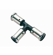 Тройник равнопроходный, ПВДФ пресс, 20x20x20, HENCO 9PK-202020