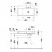 Duravit DuraSquare Раковина подвесная 80х47см, Dx, с отметками на 2 отв., без перелива, с покрытием WonderGliss, цвет: белый. 23498000401
