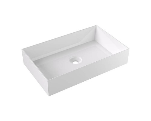 Alice Spy Rectangular Раковина 60x38х12см., накладная, без отв., цвет: белый глянцевый. 34250101