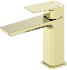Смеситель для раковины Wonzon   Woghand WW-88139011-BG брашированное золото