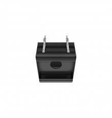 Gessi Binario Профиль линейный 250 мм, для 1 модуля, установка Easy-Fix, цвет: Black XL. 61121#299