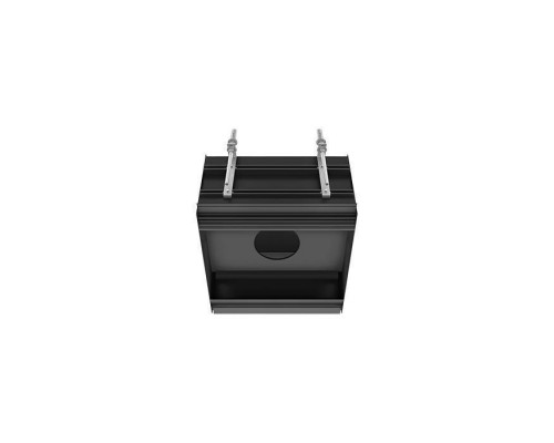 Gessi Binario Профиль линейный 250 мм, для 1 модуля, установка Easy-Fix, цвет: Black XL. 61121#299