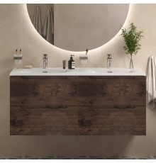 Тумба под раковину BelBagno Etna 120 для двоих, rovere moro