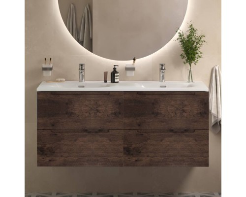 Тумба под раковину BelBagno Etna 120 для двоих, rovere moro