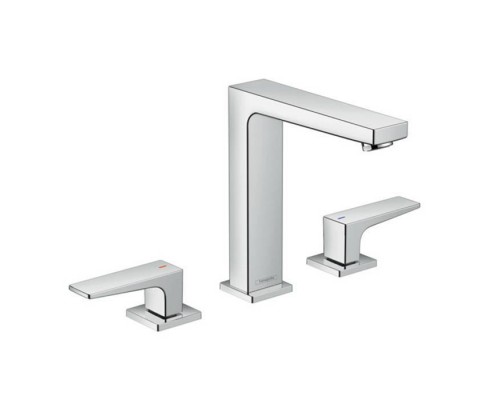 Hansgrohe Metropol Смеситель для раковины, .на 3 отв, h:18,3см, излив: 16см, цвет: хром. 32515000 Hansgrohe Metropol Смеситель для раковины, .на 3 отв, h:18,3см, излив: 16см, цвет: хром. 32515000