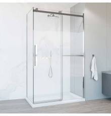 Душевой уголок Vincea Como Soft VSR-1CS8011CL 110x80 см профиль хром, стекло прозрачное