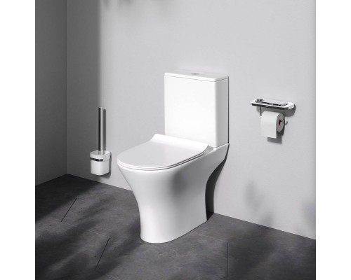 C748600SC Унитаз-компакт FlashClean с сиденьем микролифт C748600SC Унитаз-компакт FlashClean с сиденьем микролифт