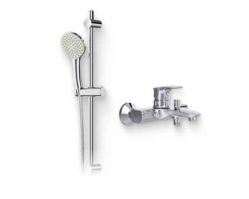 Душевой комплект Смеситель AM.PM Spirit V2.1 F71A10000 + Гарнитур Gem F0190000 хром Душевой комплект Смеситель AM.PM Spirit V2.1 F71A10000 + Гарнитур Gem F0190000 хром