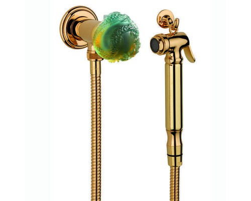 THG Dragon Jade Гигиенический душ, цвет: золото/хрусталь. U5H-F01-5840/8 THG Dragon Jade Гигиенический душ, цвет: золото/хрусталь. U5H-F01-5840/8