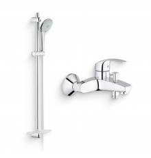 Душевой комплект Смеситель Grohe Eurosmart New 33300002 + Гарнитур Euphoria 110 Massage 27226001