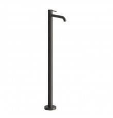 GESSI 316 Смеситель для раковины, напольный, однорычажный, цвет: Black Metal Brushed PVD. 54097#707