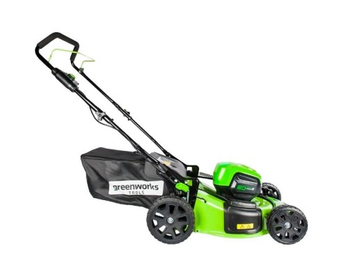 Газонокосилка аккумуляторная Greenworks 60V,46 см, б/щ (без АКБ и ЗУ) Газонокосилка аккумуляторная Greenworks 60V,46 см, б/щ (без АКБ и ЗУ)