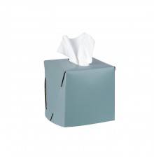 ADJ Салфетница Kleenex, 12x12xH12 см., цвет: небесный/эвкалипт. 0015.50/60