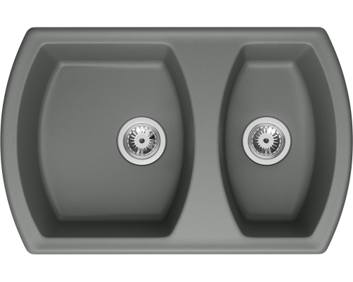 Мойка кухонная Domaci Верона 78-50 серая