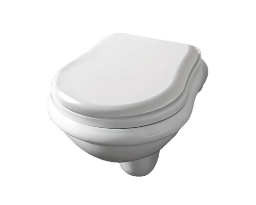 Kerasan Retro Унитаз 52х38см., подвесной, цвет: белый. 101501 Kerasan Retro Унитаз 52х38см., подвесной, цвет: белый. 101501