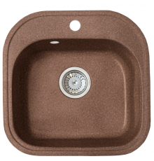 Кухонная мойка Formastone FostoКМ 48-49, квадратная, ореховая карамель КМ 48-49