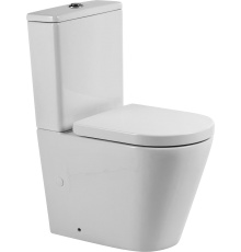 Унитаз-компакт BelBagno Flay-r BB2149CP-TOR безободковый, крышка BB865SC с микролифтом, бачок BB2149T