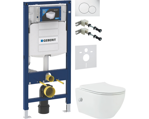 Комплект Унитаз подвесной beWash Bogen 88343601 со смесителем, системой микролифт, белый + Крепления Geberit Duofix 111.815.00.1 к стене + Шумоизоляция 156.050.00.1 + Инсталляция UP 320 111.300.00.5 + Кнопка Sigma 01 115.770.11.5 белая Комплект Унитаз подвесной beWash Bogen 88343601 со смесителем, системой микролифт, белый + Крепления Geberit Duofix 111.815.00.1 к стене + Шумоизоляция 156.050.00.1 + Инсталляция UP 320 111.300.00.5 + Кнопка Sigma 01 115.770.11.5 белая