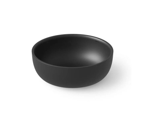 Dea Design Round Ванна 135х135х49см., отдельностоящая, Solid Surface, цвет: Black №16. DD8612 1350 16