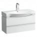 Laufen Palace Тумба подвесная 90x51cм., с раковиной, 2 ящика, с полотенцедержателем, цвет: белый матовый. 4.0125.2.075.463.R,  8.1270.2.000.104.1