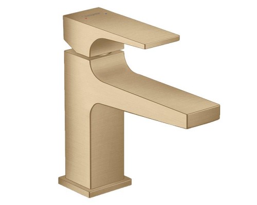 Hansgrohe Metropol Смеситель для раковины, на 1 отв, с донным клапаном, излив: 12.7см, цвет: шлифованная бронза. 32500140 Hansgrohe Metropol Смеситель для раковины, на 1 отв, с донным клапаном, излив: 12.7см, цвет: шлифованная бронза. 32500140