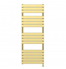 Полотенцесушитель электрический Primoclima PANEL 1600500 16 трубок 800W, Золото матовое PC PANEL 800 BG