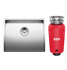 Комплект Мойка Blanco Claron 450-U + Измельчитель Franke