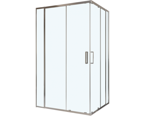 Душевой уголок BelBagno Luce AH-22-110/105-C-Cr, профиль хром, стекло прозрачное