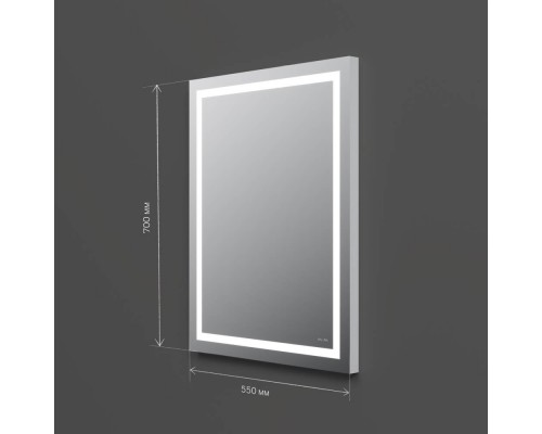M91AMOX0551WG Зеркало с LED-подсветкой по периметру, 55 см M91AMOX0551WG Зеркало с LED-подсветкой по периметру, 55 см