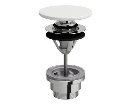 Laufen Донный клапан клик-клак для раковины SaphirKeramik, цвет: белый. 8.9819.2.000.000.1 Laufen Донный клапан клик-клак для раковины SaphirKeramik, цвет: белый. 8.9819.2.000.000.1