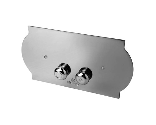 3SC Super-Placca Клавиша двойного смыва 33хh17х2,5 см для бачков Geberit, цвет: хром. SPL00SL