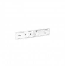 Hansgrohe RainSelect Термостат для душа, 2 источника, внешняя часть, цвет: белый матовый. 15380700
