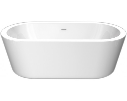 Акриловая ванна BelBagno BB12-1775 180x80 см, отдельностоящая, овальная